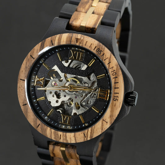 Automatisch Heren TimberWood houten horloge